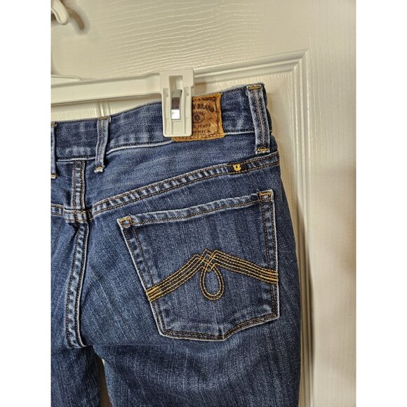 Lucky Brand Lola Ankle crop jeans women's size 8/29 blue low rise Capris - Picture 7 of 9